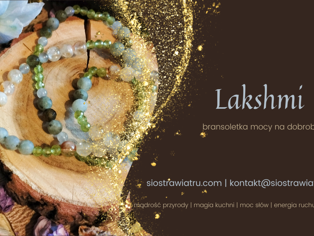 Lakshmi – bransoletka dla obfitości